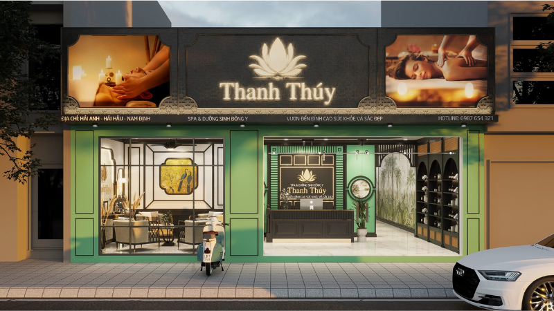 Mặt bằng spa